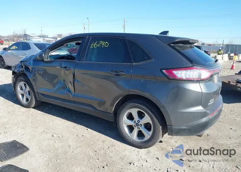 2017 Ford Edge Se из США, поврежденный, VIN 2FMPK3G98HBC21981